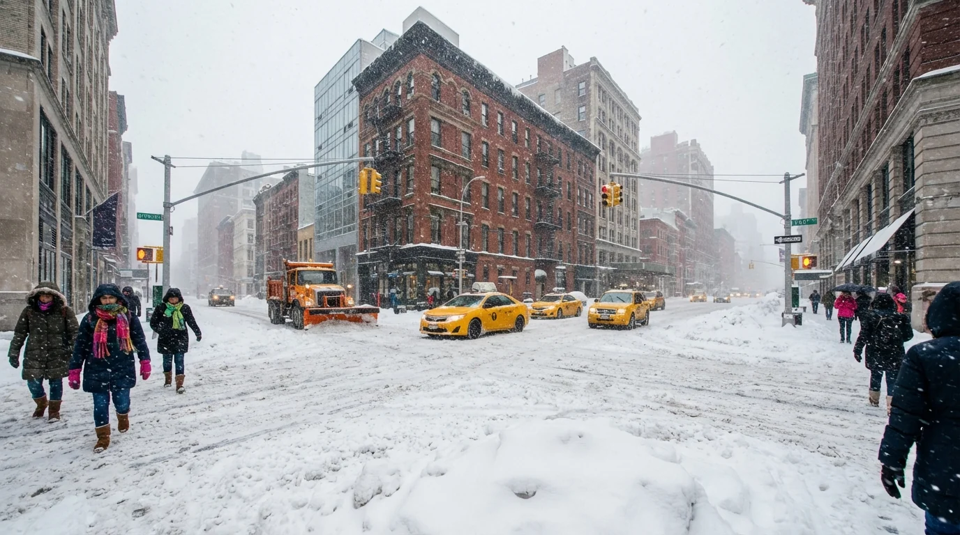 NYC Snowstorm: Up to 8 Inches, Emergencies Declared - Image 1