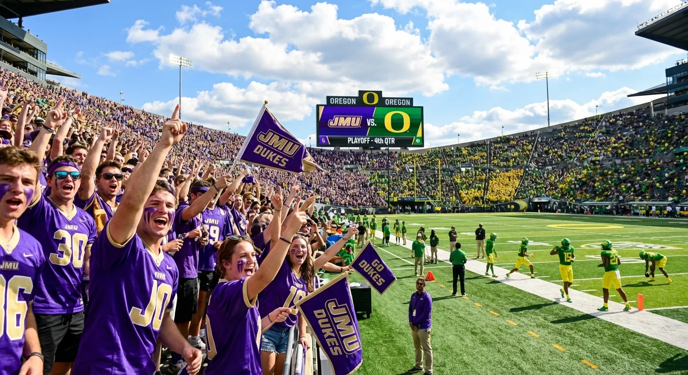 Oregon vs. JMU: CFP Clash, Odds & Weather - Image 1
