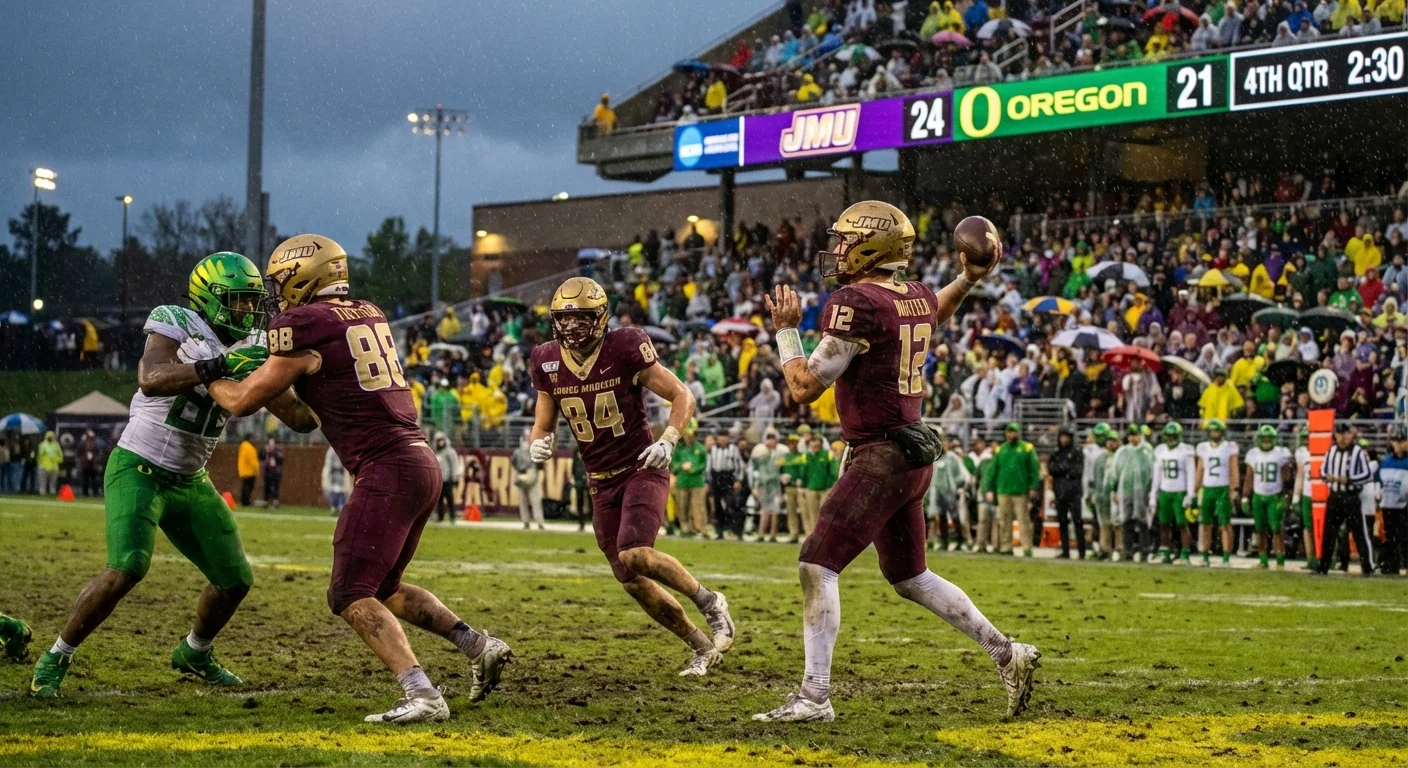 Oregon vs. JMU: CFP Clash, Odds & Weather - Image 2