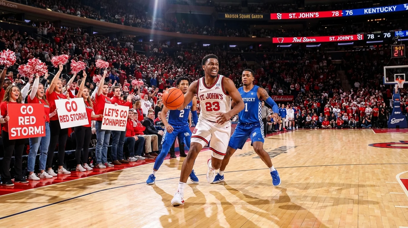 Oweh Fuels Kentucky Rally Against No. 22 St. John's - Image 1