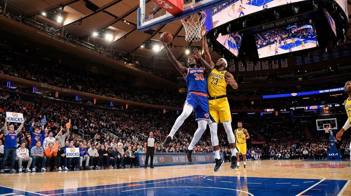 Pacers Lead at Halftime as Knicks Injury Report Shocks - Image 1