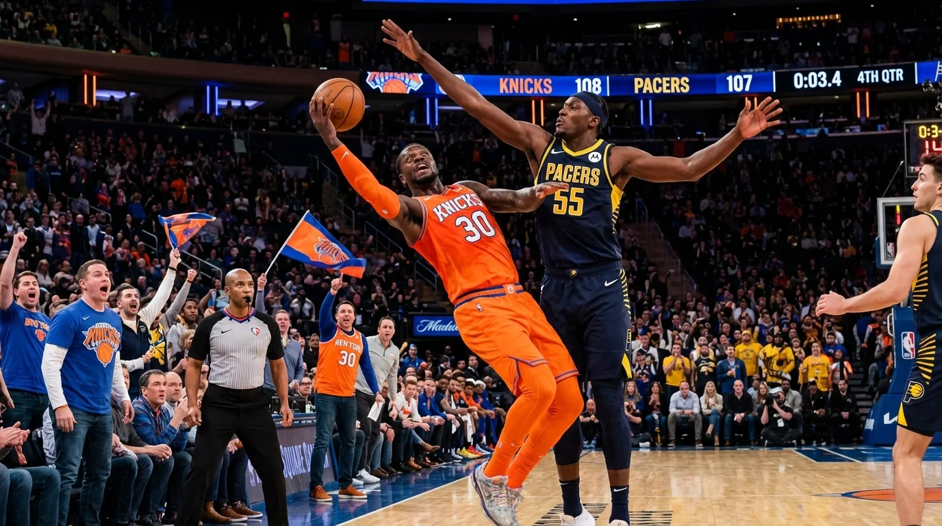 Pacers Lead at Halftime as Knicks Injury Report Shocks - Image 2