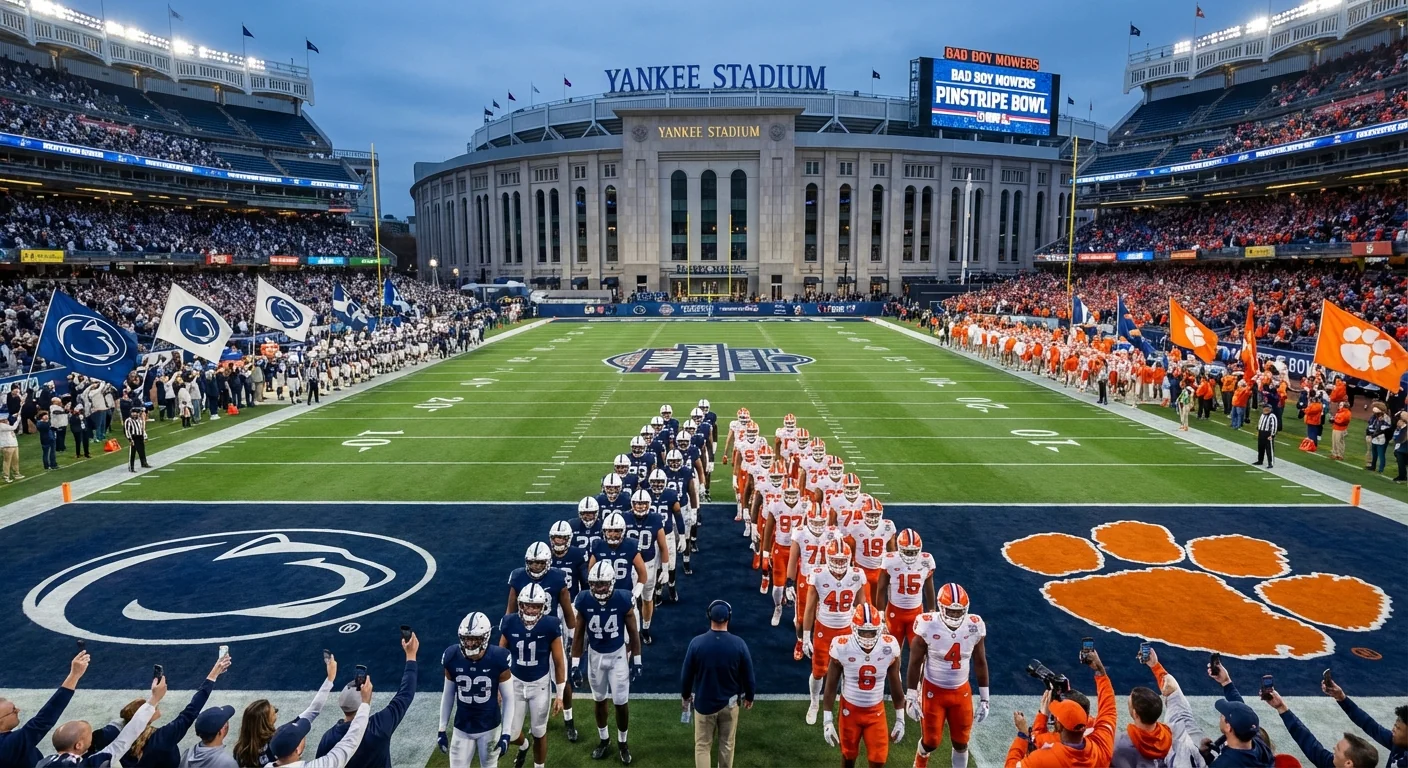 Pinstripe Bowl: 33 Players Out, Big Questions - Image 1