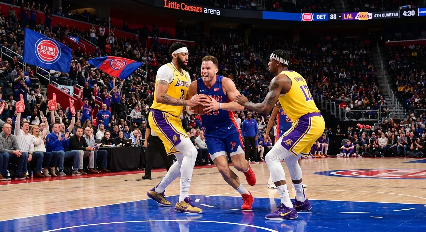 Pistons vs. Lakers: Odds, Injury Impact, Late-Night Clash - Image 1