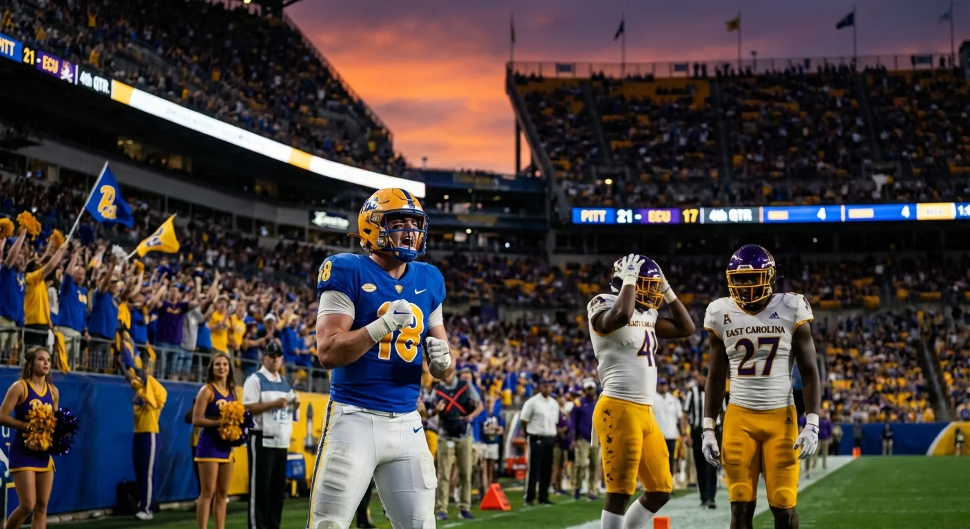 Pittsburgh vs East Carolina: Game Recap and Takeaways - Image 1