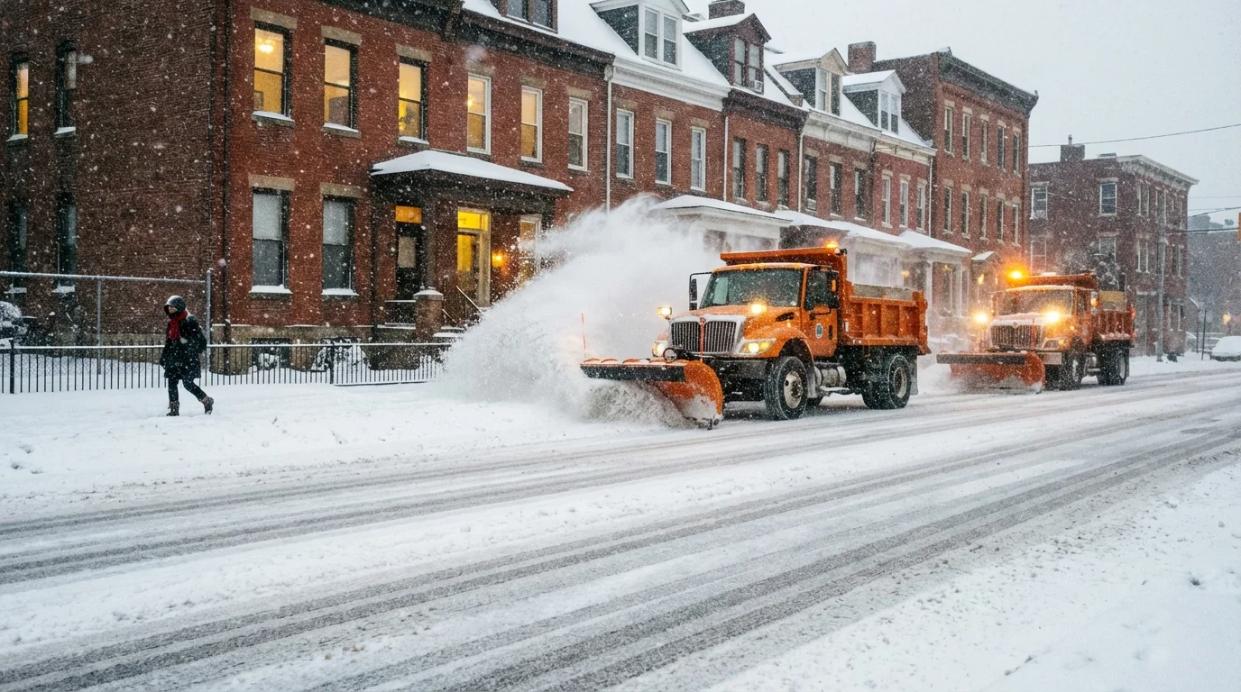 Pittsburgh Winter Storm Disrupts Commute, Dumps Snow - Image 1
