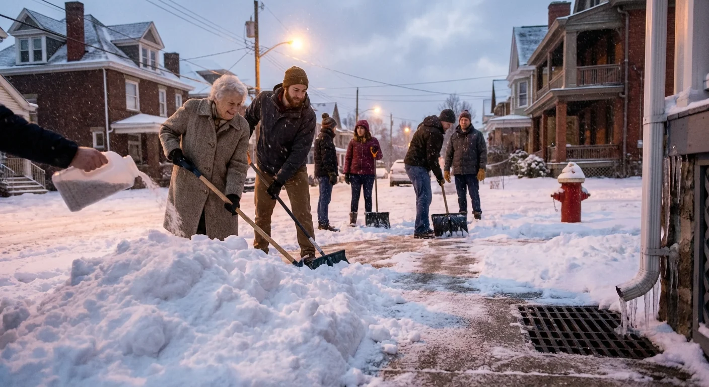 Pittsburgh Winter Storm Disrupts Commute, Dumps Snow - Image 2