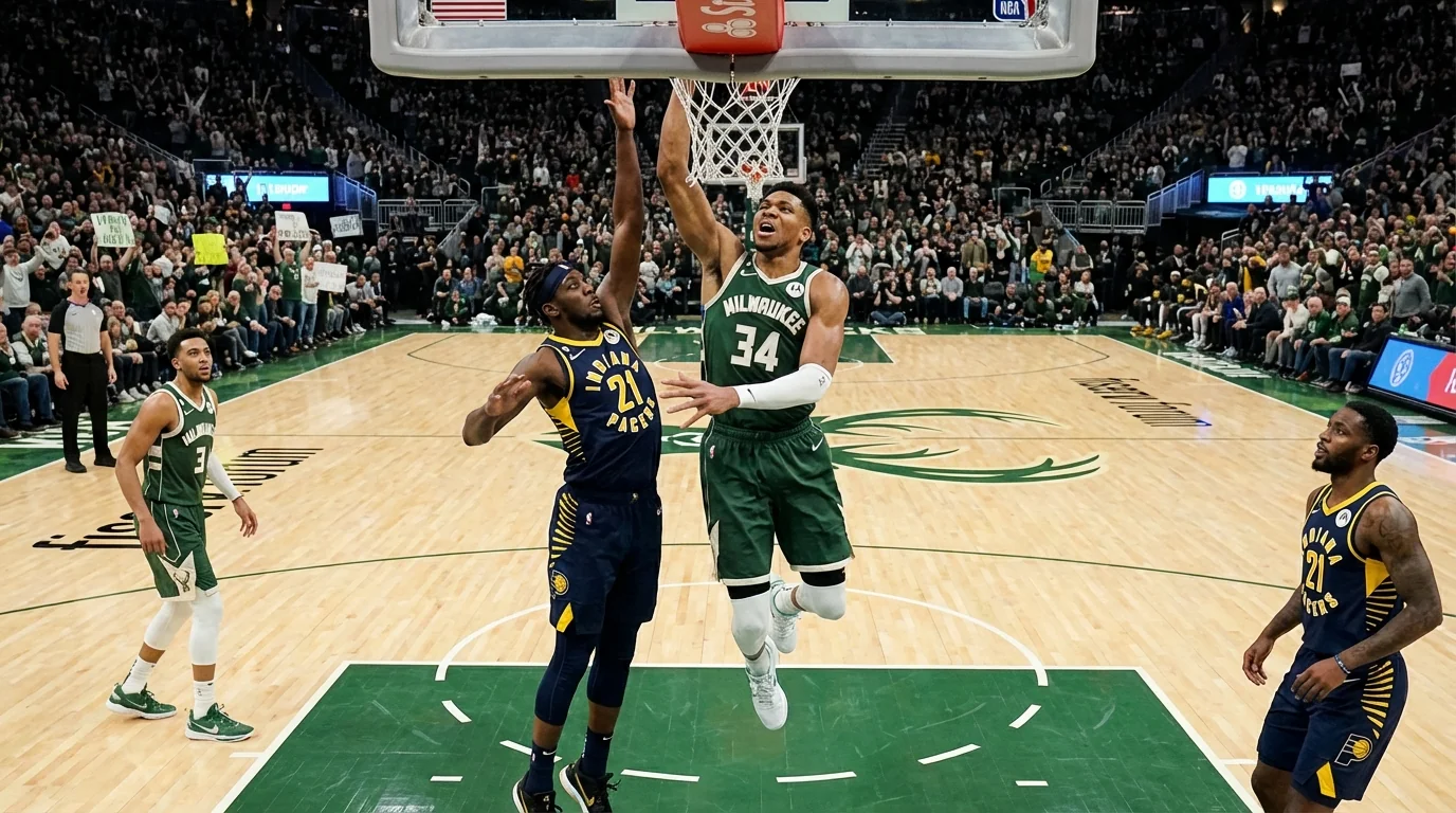 Porter, Rollins Fuel Bucks' 111-94 Win Over Pacers - Image 2