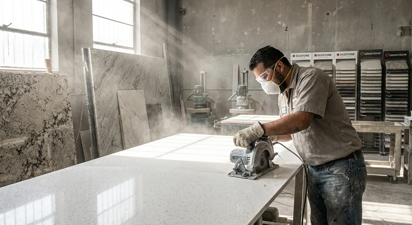 Quartz Countertops Linked to Deadly Silicosis Surge - Image 1