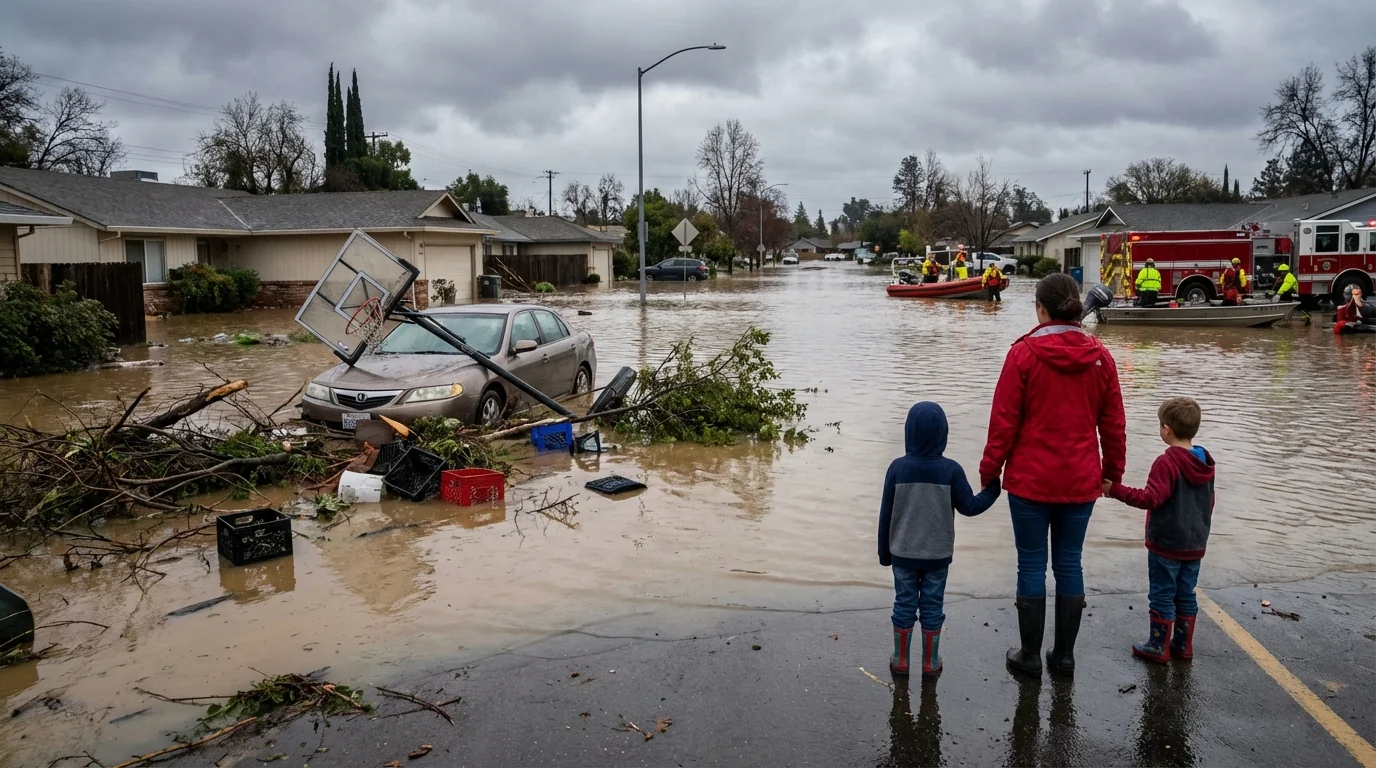 Redding Flooding: Evacuations and Rescues Underway - Image 2