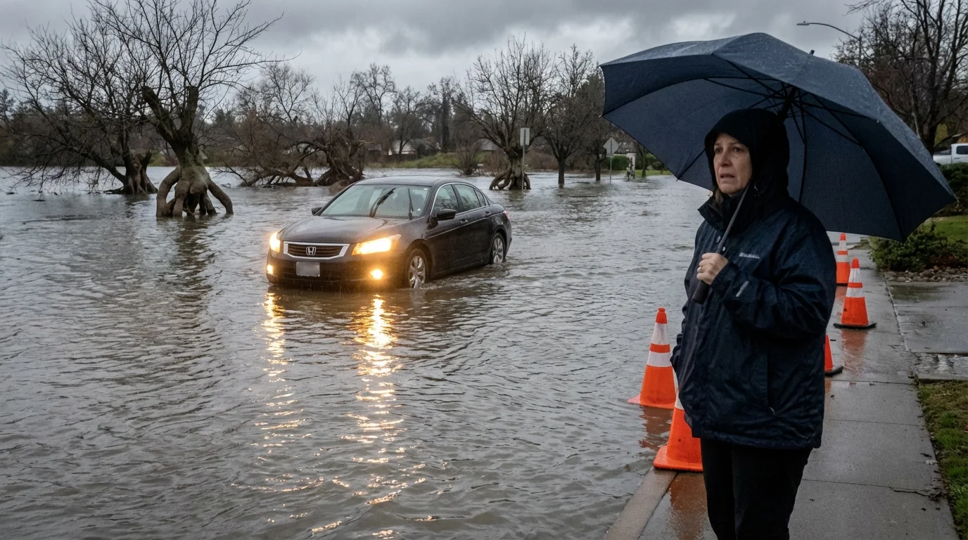 Redding Flooding: Holiday Storms Hit Northern California - Image 1
