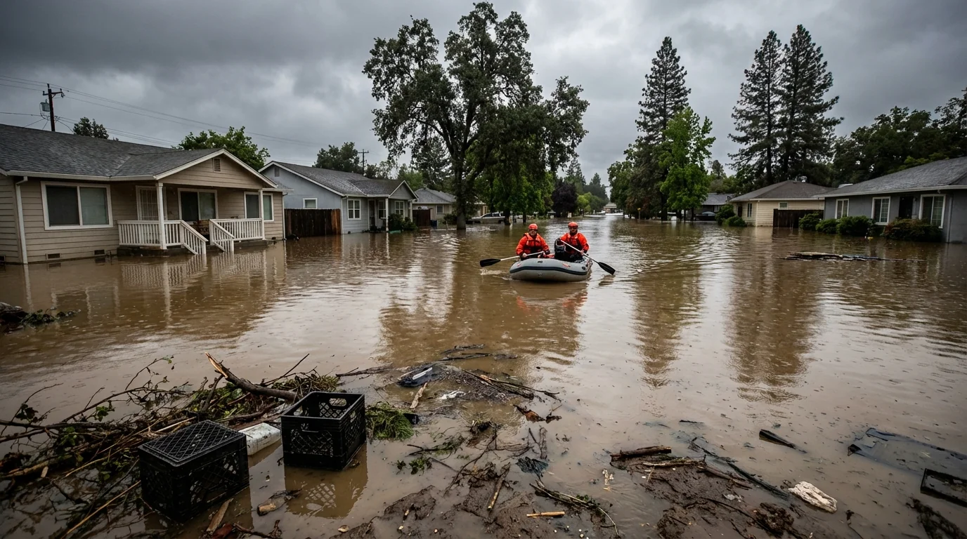 Redding Flooding: Holiday Storms Hit Northern California - Image 2