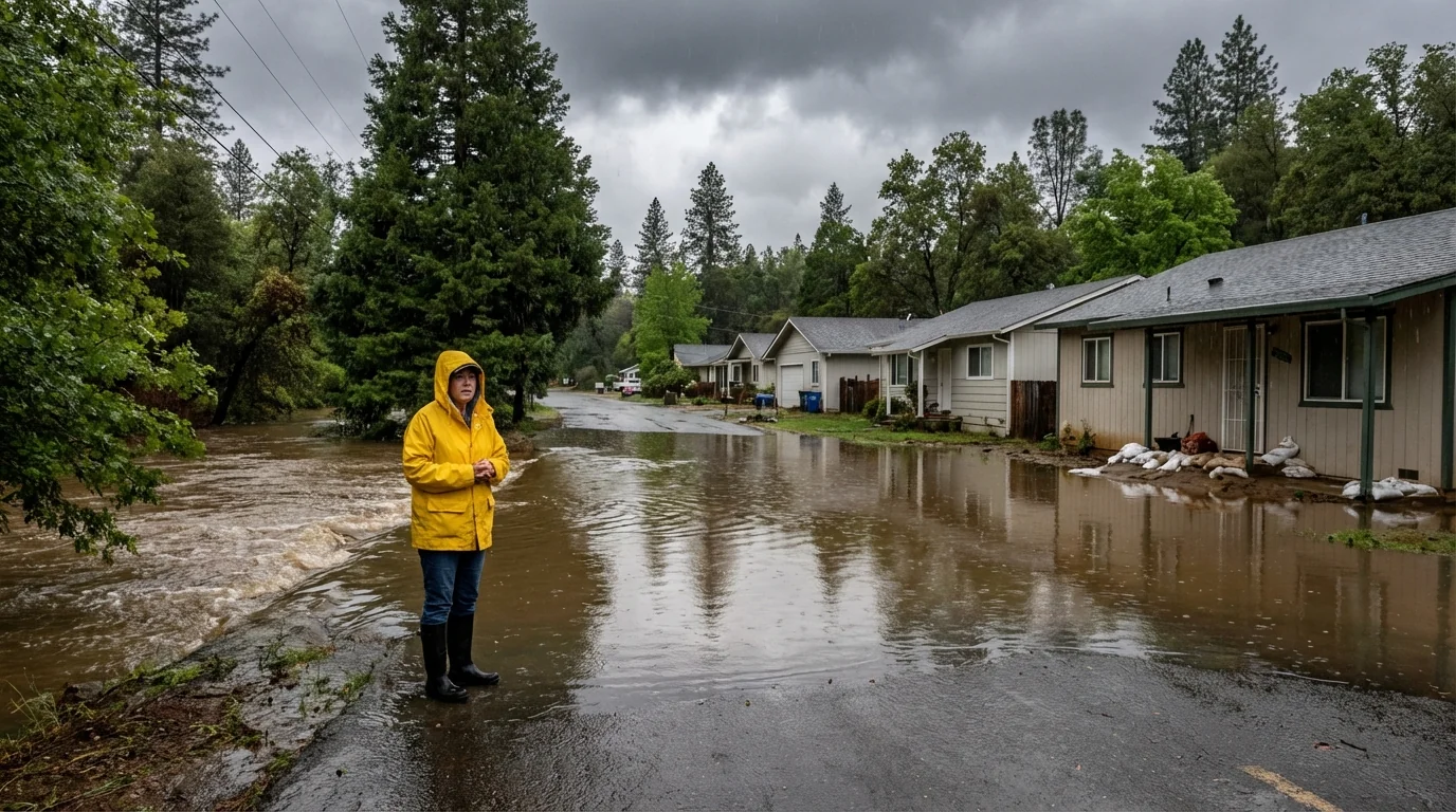 Redding Floods: Stranded Drivers, Power Outages - Image 1