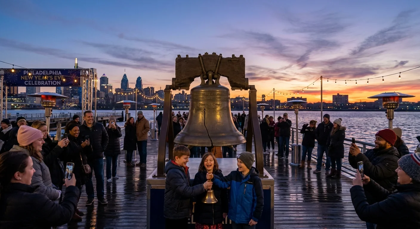 Replica Liberty Bells Ring In New Year - Image 1