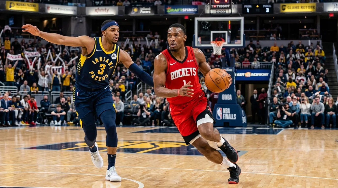Rockets' Big Lead Stuns Pacers at Halftime - Image 1