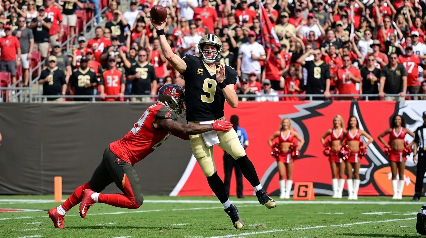Rookie Shough Leads Saints' Shocking Upset Over Bucs - Image 1