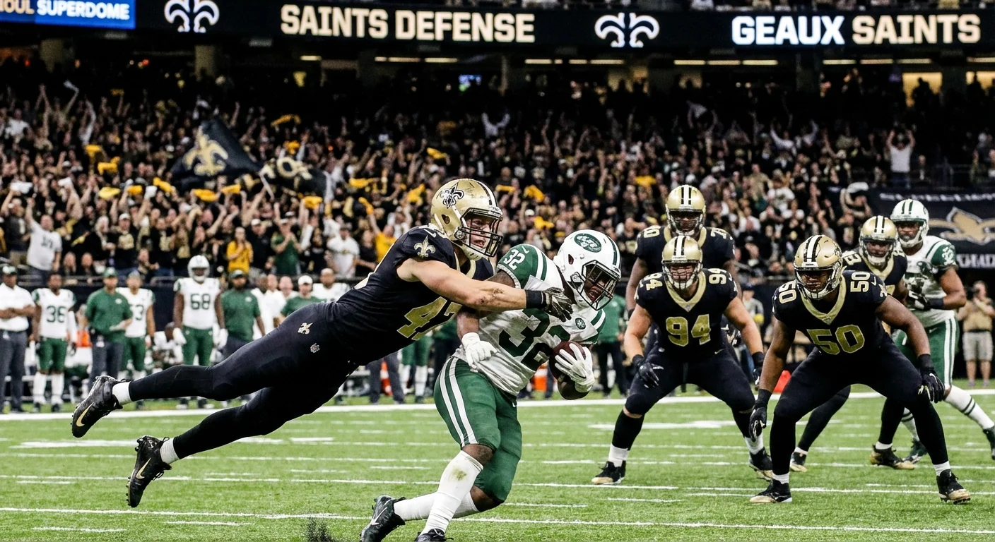 Saints Shut Down Jets: Dominant 29-6 Win - Image 1