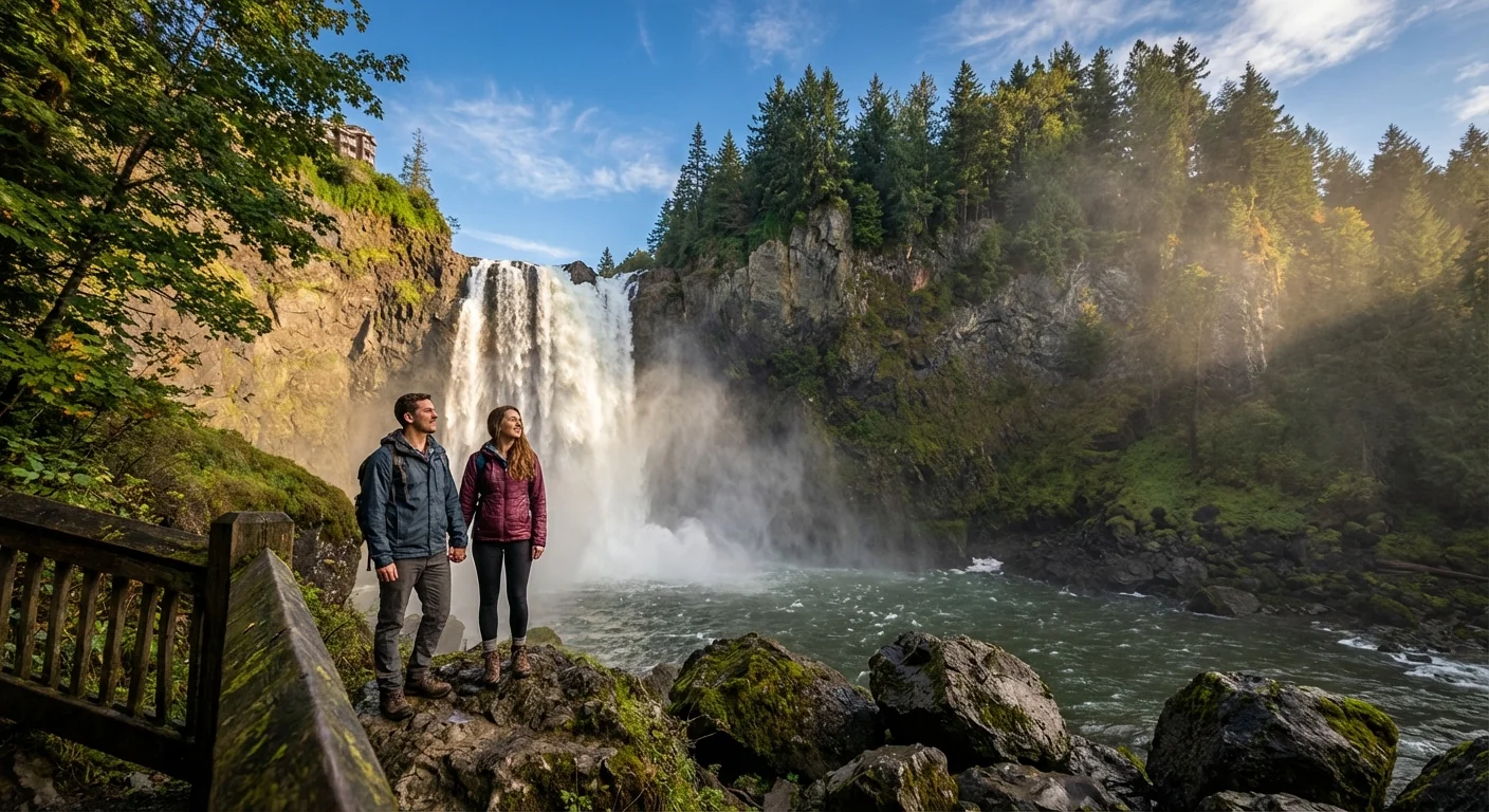 Snoqualmie Falls: Flood Risks and Boardwalk Closure - Image 2