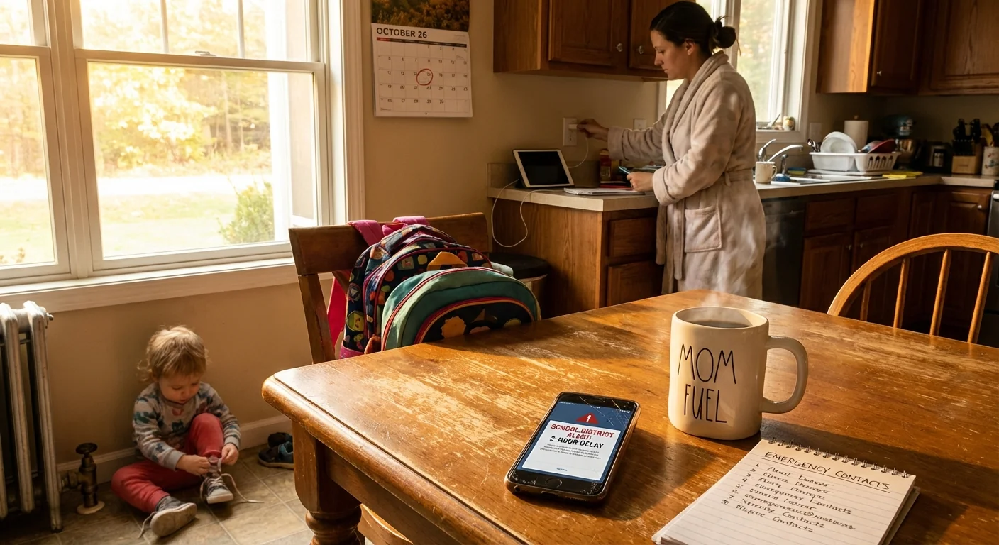 Snow Prompts Two-Hour School Delays Today - Image 2