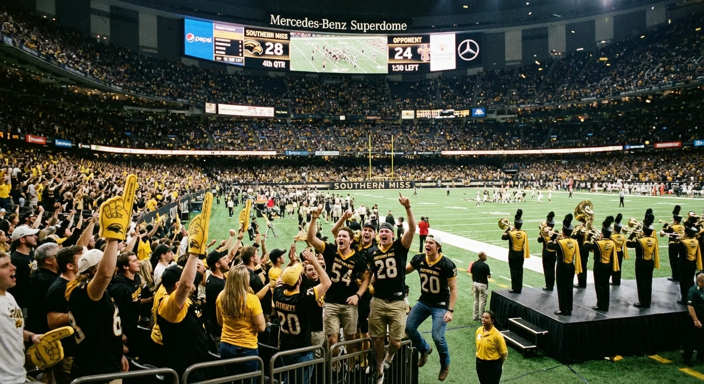 Southern Miss Falls 27-16 in New Orleans Bowl - Image 1
