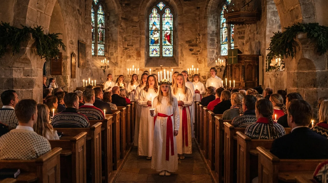 St. Lucia Day: Light Across Two Worlds - Image 1