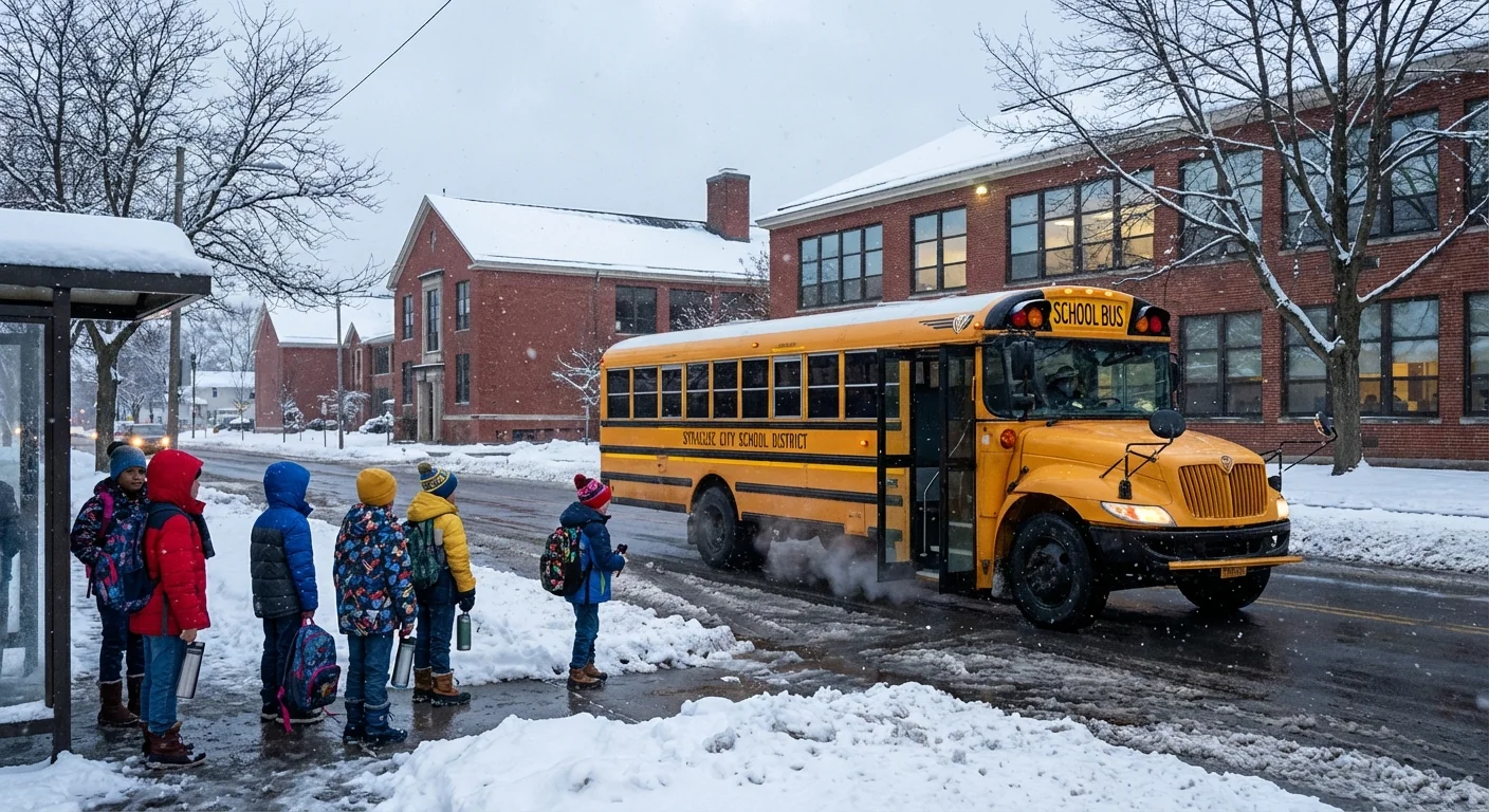 Syracuse Schools Try Two‑Hour Delays Amid Snow - Image 1