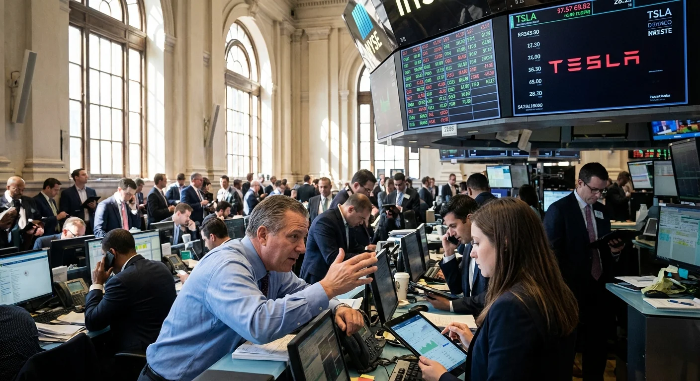 Tesla Pulls Back After Morgan Stanley Downgrade - Image 1