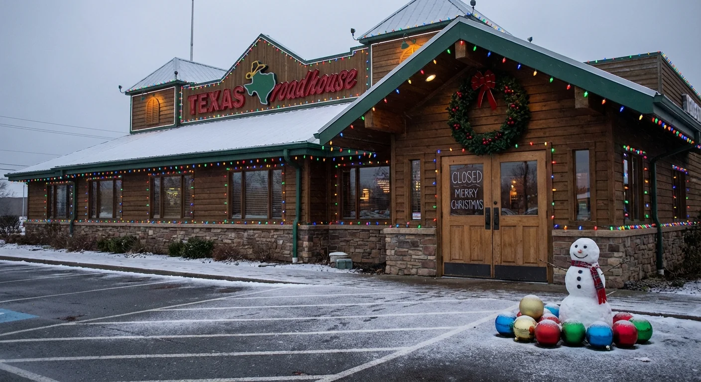 Why Texas Roadhouse Is Closed on Christmas Day - Image 1