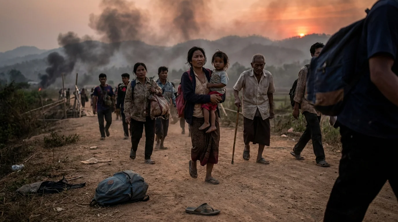 Thailand-Cambodia Border Escalation Sparks Humanitarian Crisis - Image 1