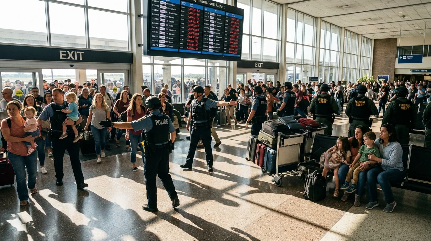 Threat Prompts Lockdown at Kansas City Airport - Image 1