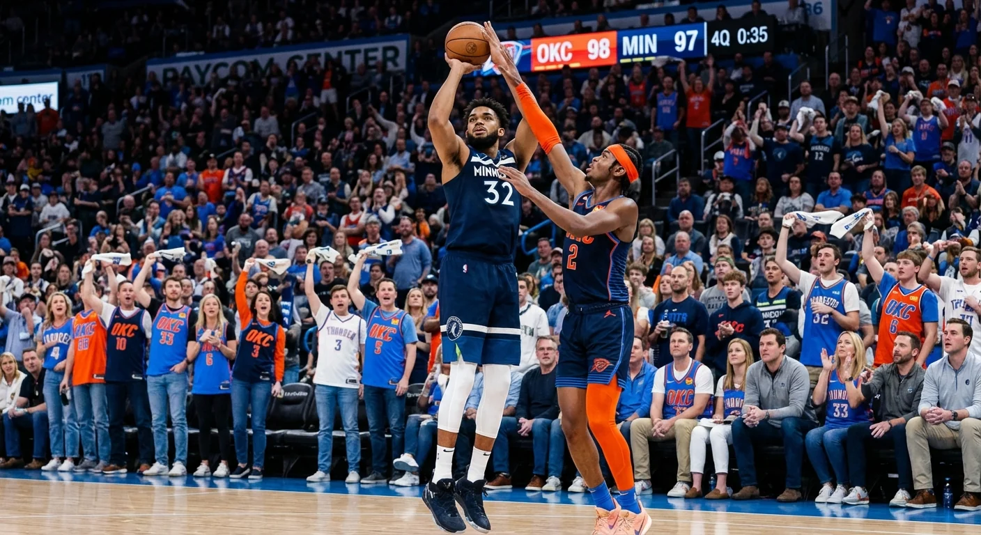 Thunder-Timberwolves Thriller Sparks Buzz - Image 1