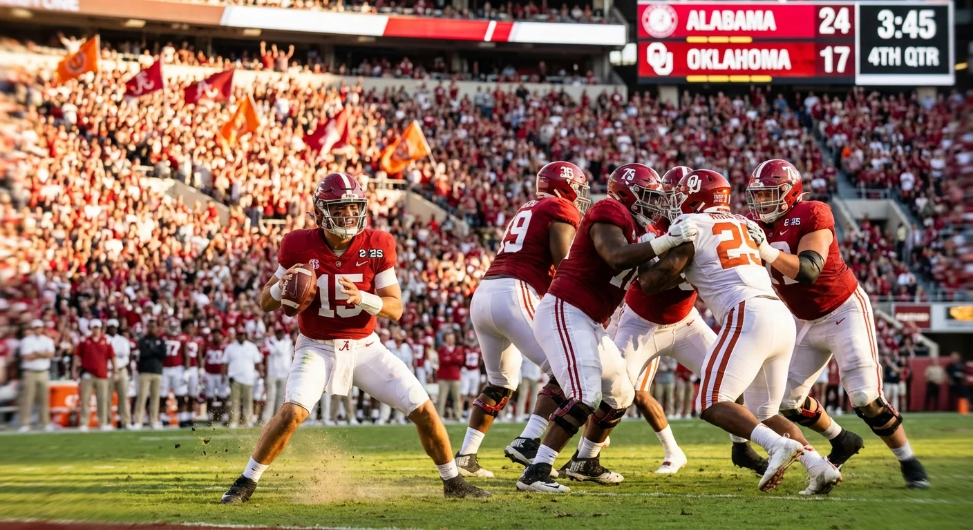 Tide’s Comeback Stuns Sooners in CFP Opener - Image 1