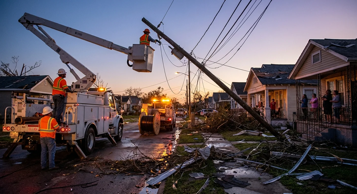 Tornado Watch Sparks Outages in North Alabama - Image 1