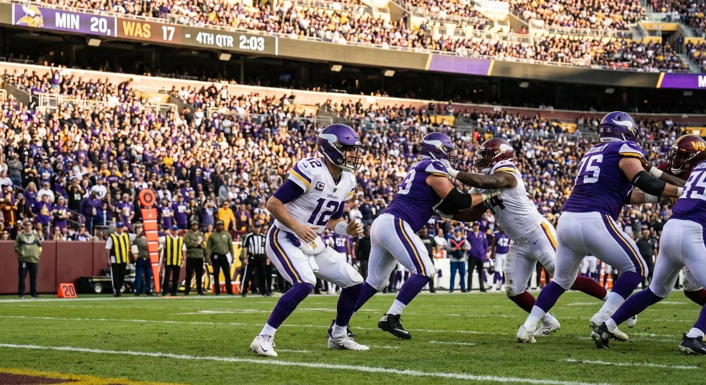 Vikings’ 31–0 Shutout: Commanders in Crisis - Image 1