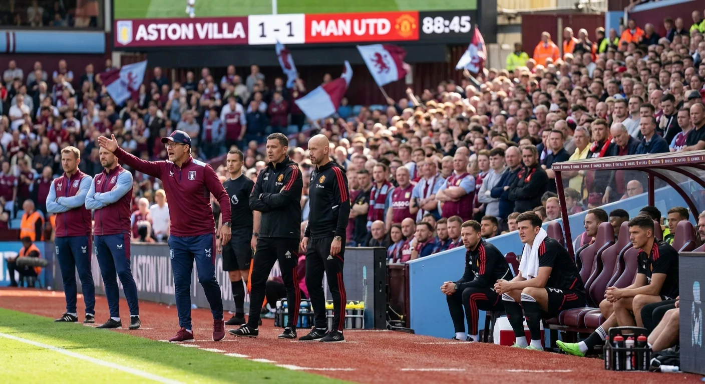 Villa vs Man United: Live, Lineups, and Stakes - Image 1