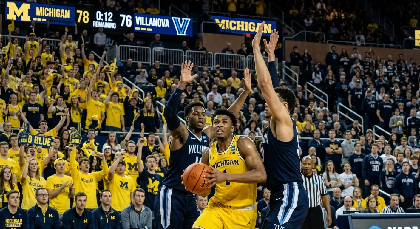 Villanova vs Michigan: Upset Looms in Ann Arbor - Image 1