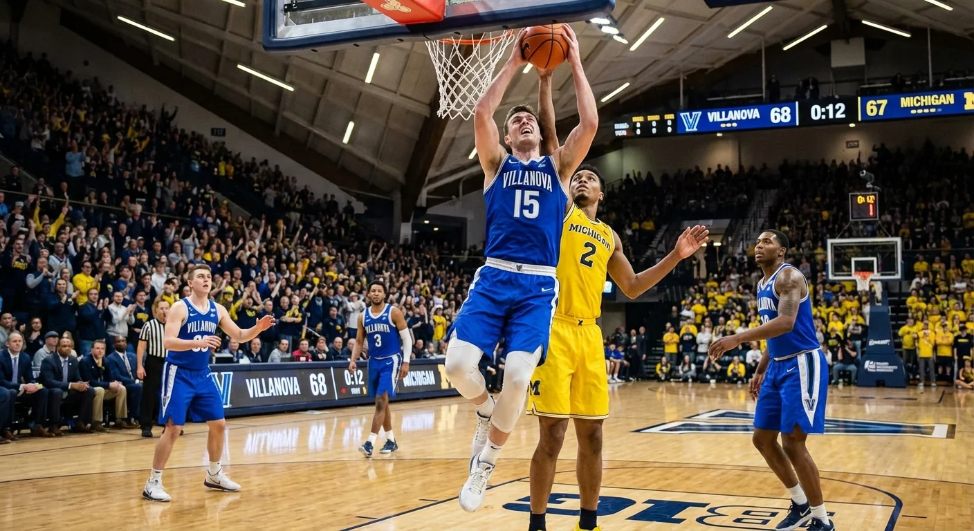 Villanova vs Michigan: Upset Looms in Ann Arbor - Image 2