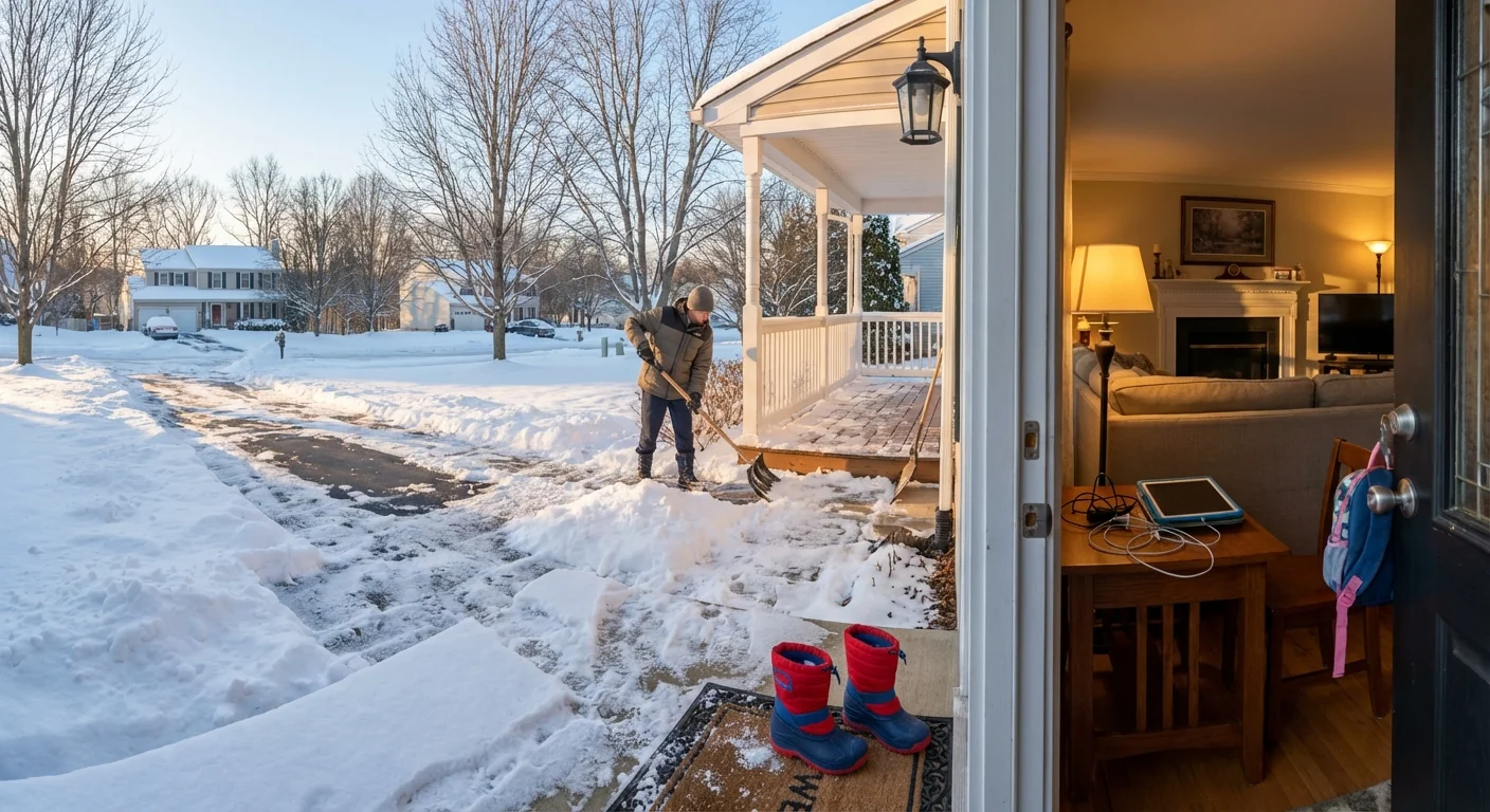 Virginia Schools Shut Amid Winter Storm - Image 2