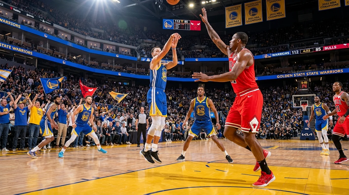 Warriors’ Bench Buries Bulls in Chicago Blowout - Image 1