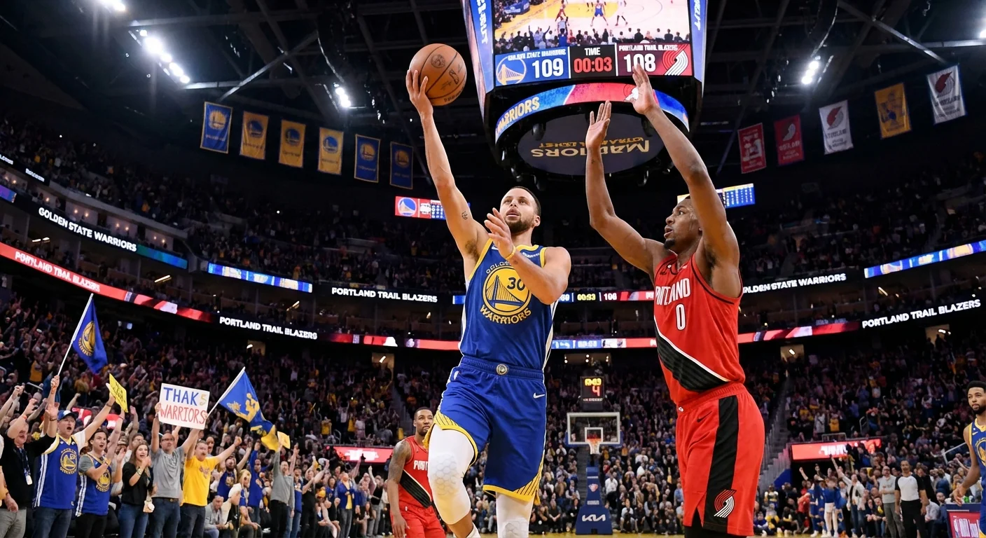 Warriors vs Trail Blazers: Live Game Recap - Image 1