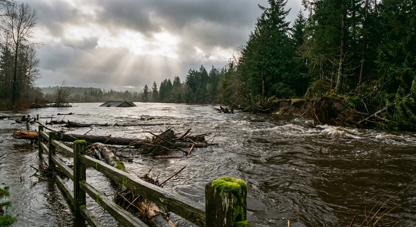 Washington's Rivers Break: Flooding, Evacuations, Second Storm - Image 1