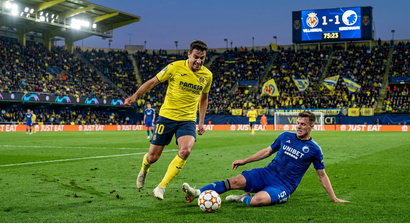 Win-or-Bust: Villarreal vs Copenhagen Champions League Showdown - Image 1
