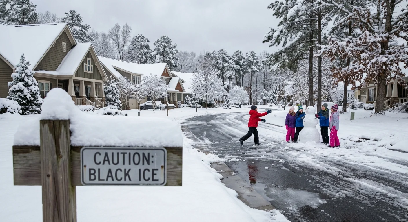 Winter Storm Forces Widespread NC School Closures - Image 2