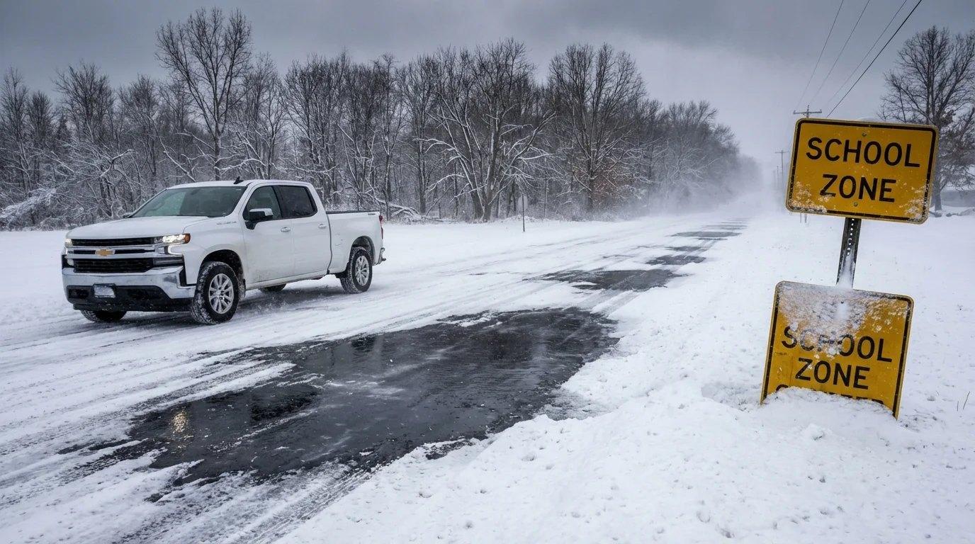 Winter Storm Forces Widespread School Closings Today - Image 1