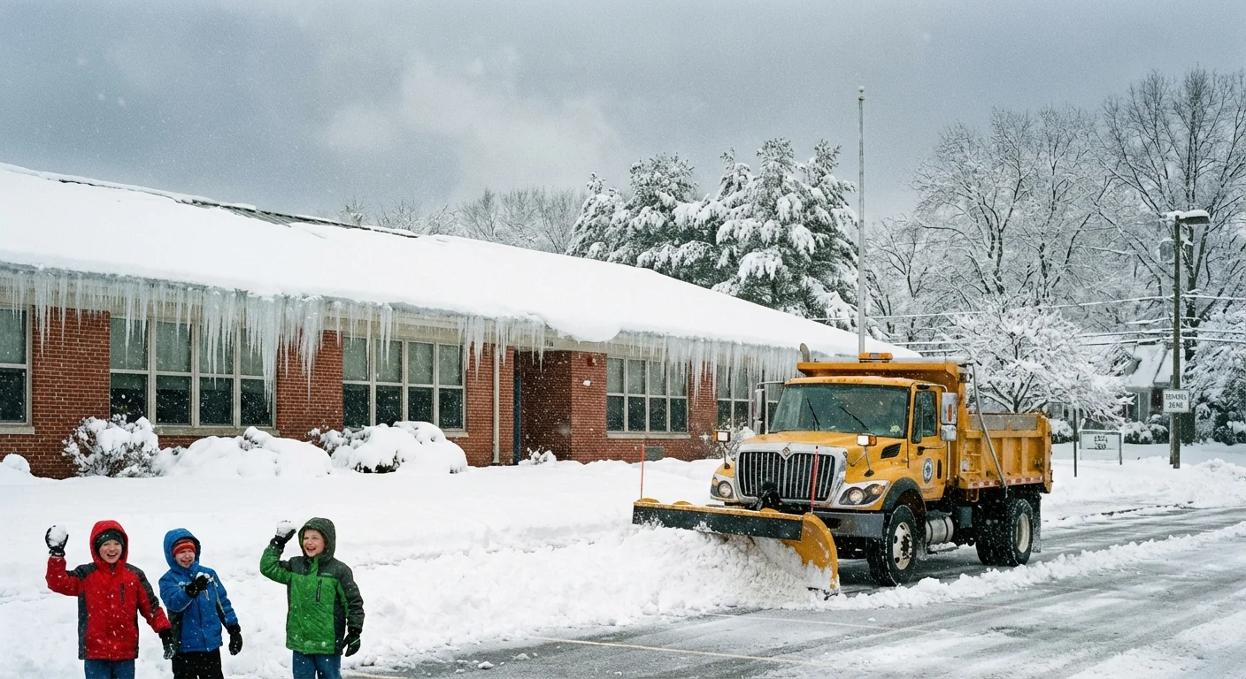 Winter Storm Forces Widespread School Closings Today - Image 2