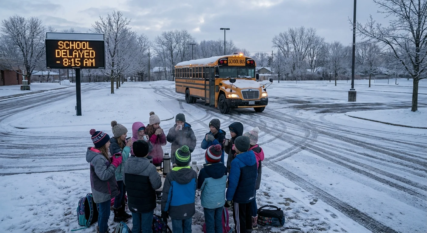 Winter Storms Trigger Widespread School Delays Today - Image 2