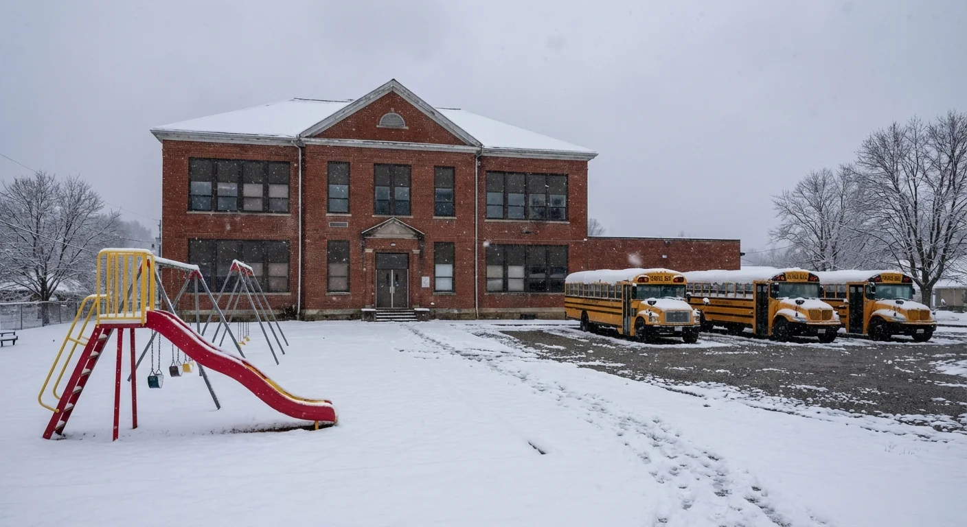 WV Schools Close as Second Major Snowstorm Hits - Image 1