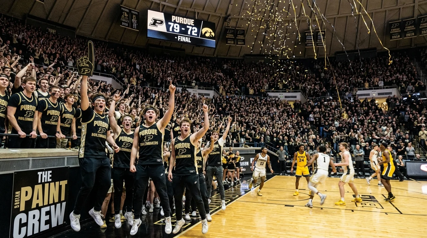 No. 5 Purdue Tops Iowa, 79–72 - Image 1
