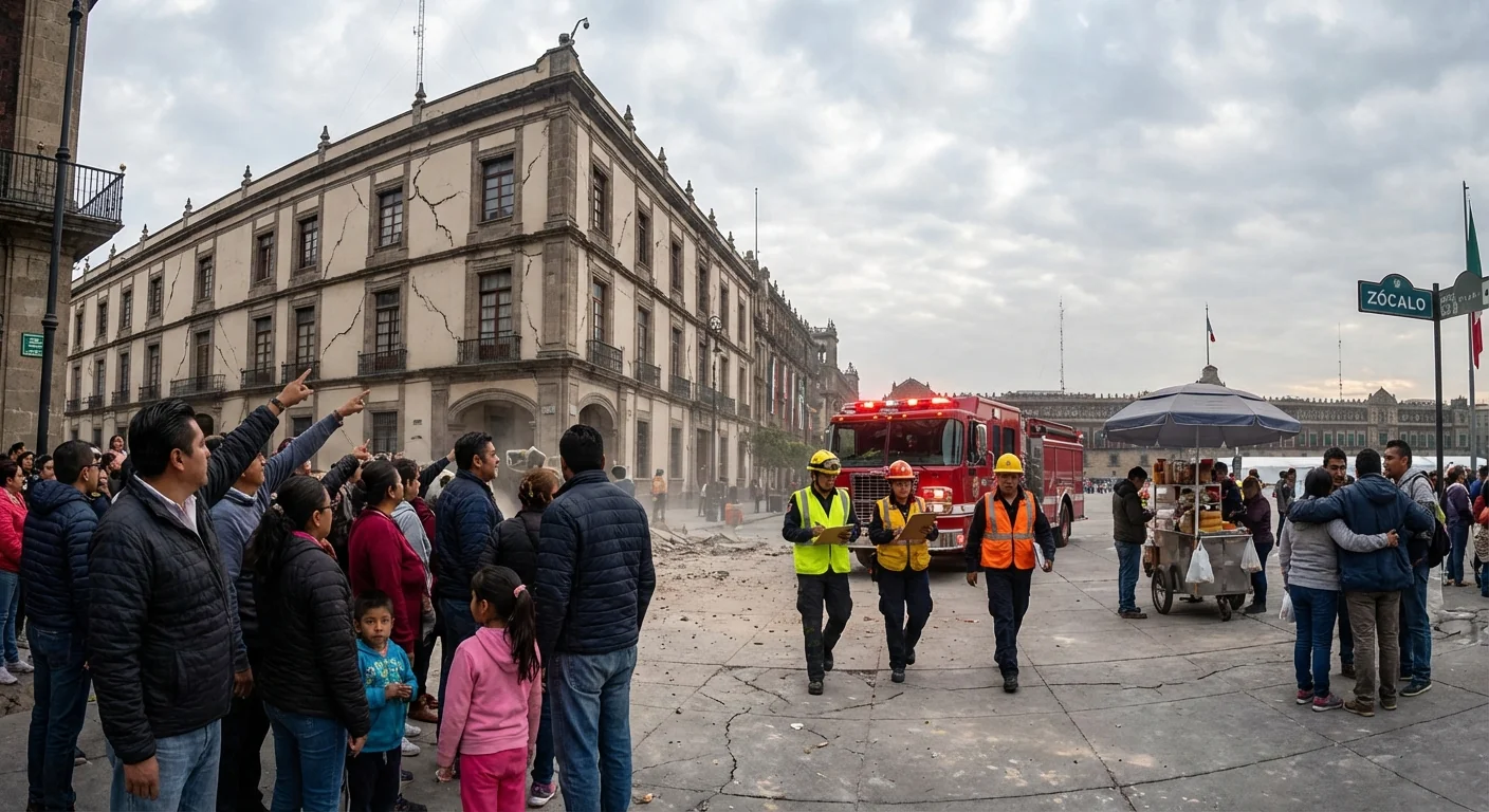 6.5 Quake Jolts Mexico City; Sheinbaum Reacts - Image 1