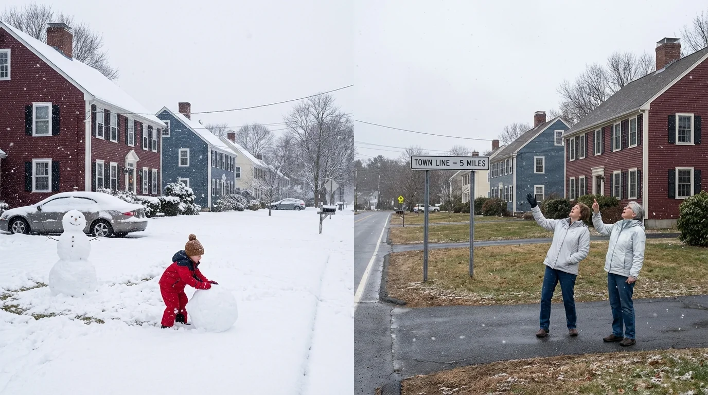 Up to 9 Inches: Massachusetts Snow Totals Now - Image 1